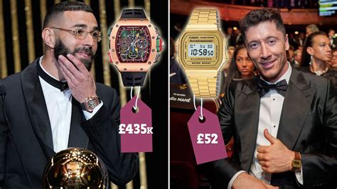 montre richard mille karim benzema|The Best Watches at Ballon d'Or 2022 — Wrist Enthusiast.